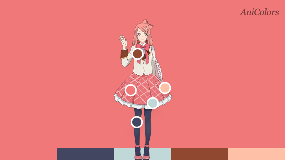 Chitose Amano Color Palette My Dressup Darling