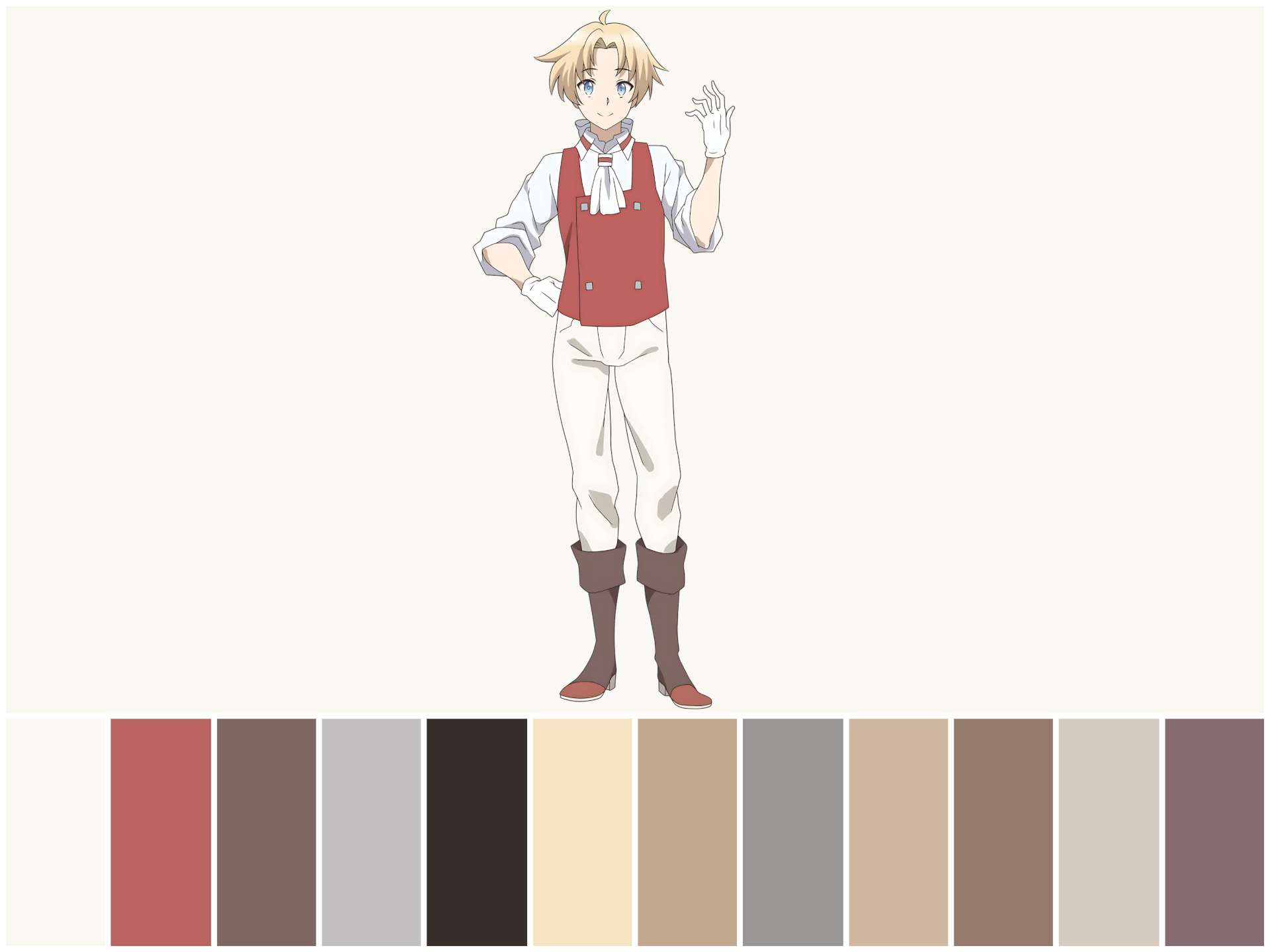 Albert Color Palette - I Was Reincarnated As The 7th Prince So I Can ...
